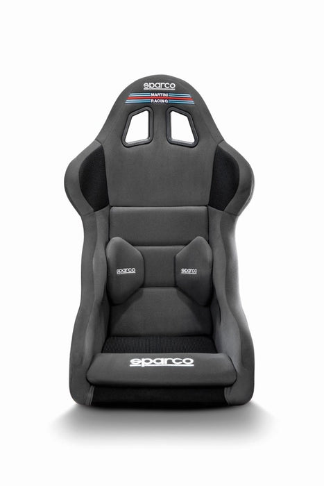 Sparco Pro 2000 Martini Racing Edition Fixed Back Racing Seat Gray - 008016RMRGR - Subimods.com