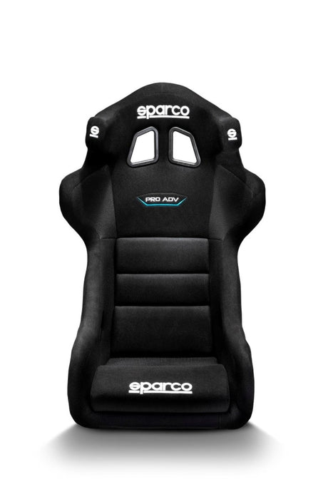 Sparco Pro ADV Competition Fixed Back Racing Seat Black - 008017RNR - Subimods.com