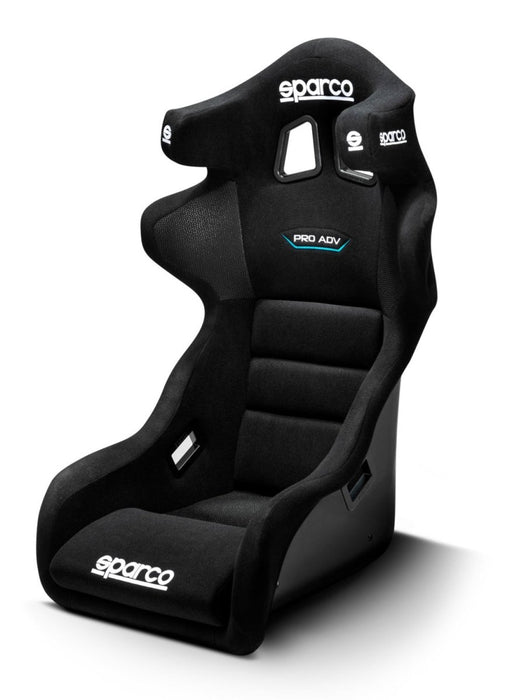 Sparco Pro ADV Competition Fixed Back Racing Seat Black - 008017RNR - Subimods.com