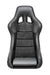 Sparco QRT - C Performance Fixed Back Racing Seat Black w/ Black Stitch, and Carbon Fiber Shell - 008025ZNRNR - Subimods.com
