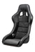 Sparco QRT - C Performance Fixed Back Racing Seat Black w/ Black Stitch, and Carbon Fiber Shell - 008025ZNRNR - Subimods.com