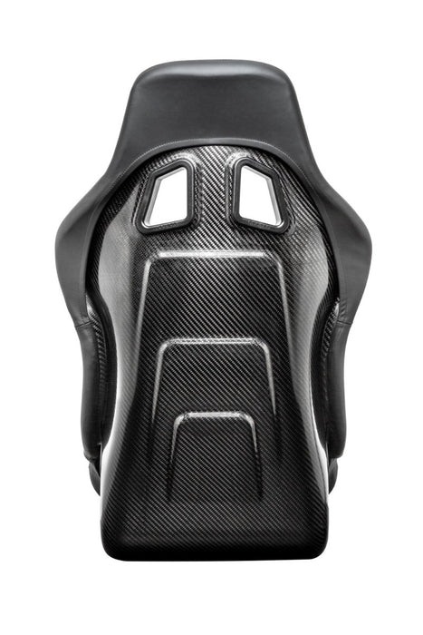 Sparco QRT - C Performance Fixed Back Racing Seat Black w/ Black Stitch, and Carbon Fiber Shell - 008025ZNRNR - Subimods.com