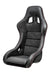 Sparco QRT - C Performance Fixed Back Racing Seat Black w/ Red Stitch, and Carbon Fiber Shell - 008025ZNRRS - Subimods.com