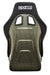 Sparco QRT - K Fixed Back Racing Seat Black w/ Carbon Kevlar Shell - 008027ZNR - Subimods.com
