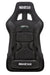 Sparco QRT - K Fixed Back Racing Seat Black w/ Carbon Kevlar Shell - 008027ZNR - Subimods.com