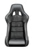 Sparco QRT Performance Fixed Back Racing Seat Black w/ Grey Stitching - 008012RPNRGR - Subimods.com
