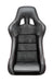 Sparco QRT Performance Fixed Back Racing Seat Black w/ Red Stitching - 008012RPNRRS - Subimods.com