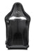Sparco SPX Special Edition Reclining Bucket Seat Black w / Gray Stitching, Matte Carbon Shell, Left Side - 00974ZMTNRGRSX - Subimods.com