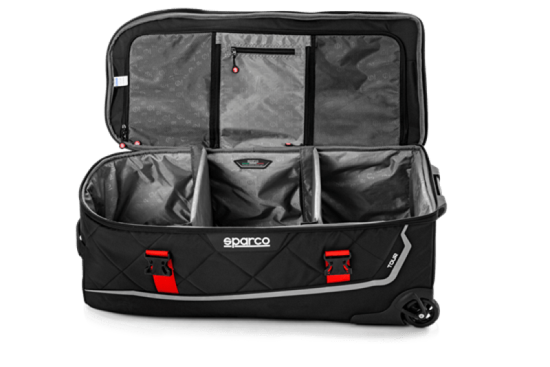 Sparco Tour Rolling Duffel Bag - 016437NRRS - Subimods.com