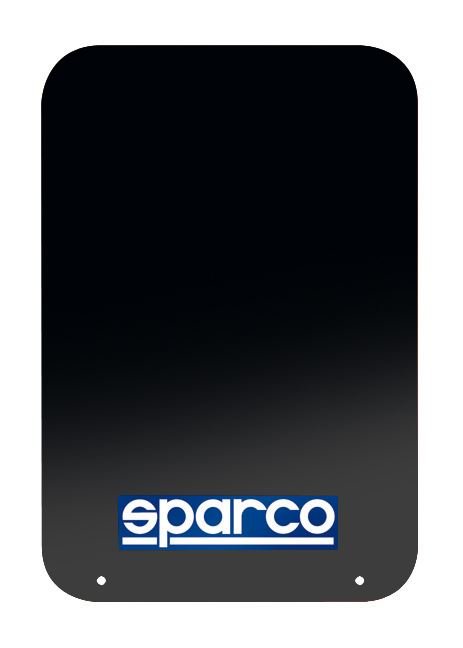 Sparco Universal Mud Flaps Black - 03791NR - Subimods.com