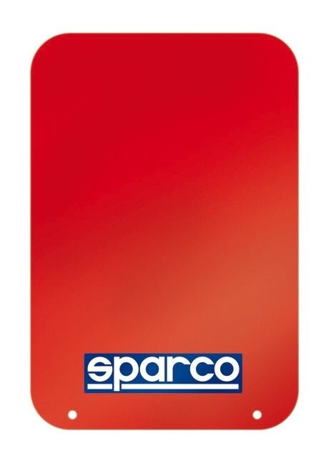 Sparco Universal Mud Flaps Red - 03791RS - Subimods.com