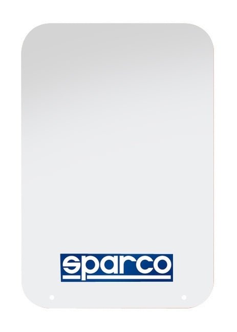 Sparco Universal Mud Flaps White - 03791 - Subimods.com