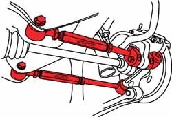 SPC Performance Adjustable Lateral Links Rear 1993 - 2007 Impreza / 1990 - 1999 Legacy / 1992 - 1997 SVX - 67640 - Subimods.com