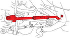 SPC Performance Adjustable Toe Lateral Link Rear 2000 - 2009 Legacy / 2000 - 2009 Outback - 67666 - Subimods.com