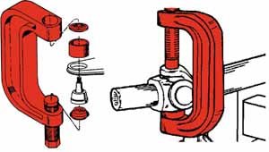 SPC Performance Ball Joint Press w/ Adapters - 72509 - Subimods.com