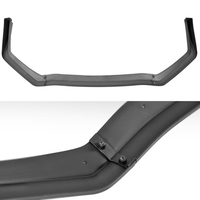 Spec - D 3 Piece Style Polypropylene Matte Black Front Lip 2018 - 2021 WRX / 2018 - 2021 STI - LPF-WRX15BK-PQ - Subimods.com