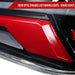 Spec - D New Era Style Sequential LED Tail Lights Gloss Black Housing w/ Clear Lens and Red Bar 2015 - 2021 WRX / 2015 - 2021 STI - LT - WRX15BKLED - SQ - RS - Subimods.com