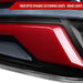 Spec - D New Era Style Sequential LED Tail Lights Matte Black Housing w/ Clear Lens and Red Bar 2015 - 2021 WRX / 2015 - 2021 STI - LT - WRX15JRLED - SQ - RS - Subimods.com