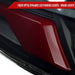 Spec - D New Era Style Sequential LED Tail Lights Matte Black Housing w/ Smoke Lens and Red Bar 2015 - 2021 WRX / 2015 - 2021 STI - LT - WRX15SMLED - SQ - RS - Subimods.com