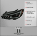 Spec - D Projector Headlights Sequential LED Switchback DRL Black Housing w/ Clear Lens 2015 - 2021 WRX / 2015 - 2021 STI (Halogen Headlight Models Only) - 2LHP-WRX15JM-SQ-RS - Subimods.com