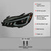 Spec - D Projector Headlights Sequential LED Switchback DRL Black Housing w/ Smoked Lens 2015 - 2021 WRX / 2015 - 2021 STI (Halogen Headlight Models Only) - 2LHP-WRX15SM-SQ-RS - Subimods.com