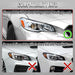 Spec - D Projector Headlights Sequential LED Switchback DRL Black Housing w/ Smoked Lens 2015 - 2021 WRX / 2015 - 2021 STI (Halogen Headlight Models Only) - 2LHP-WRX15SM-SQ-RS - Subimods.com