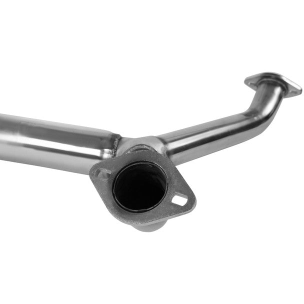 Spec - D Stainless Steel Quad Tip Exhaust w/ Polished 2.5" Dual Wall Tips 2008 - 2014 WRX Sedan / 2011 - 2014 STI Sedan - MFCAT3 - WRX084Q - Subimods.com