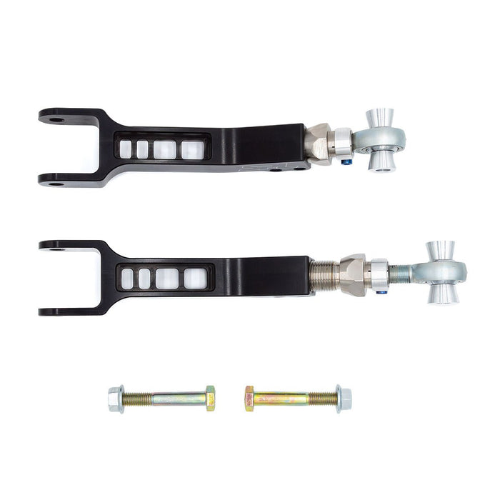 SPL Parts Rear Adjustable Traction Arms Black 2013 - 2024 BRZ / 2022 - 2024 GR86 / 2013 - 2016 FRS / 2017 - 2021 86 - RTR - FRS - Subimods.com