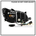 Spyder Apex LED Headlights w/ Black Base & Sequential Switch Back Light Bar 2015-2021 WRX LED Models Only - PRO-YD-SWRX15LEDAP-SBSEQ-BK - Subimods.com