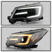Spyder Signature Projector Headlights w/ Black Base, Sequential LED Turn Signal & Switch Back Light Bar 2014-2018 Forester Halogen Models Only - PRO-YD-SUFO14SI-BK - Subimods.com