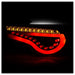 Spyder Taillights w/ Clear Lens, Black Base, White Bar & Sequential Turn Signal 2013-2021 BRZ / FRS / GT86 - ALT-YD-SFRS12-LBLED-BK - Subimods.com