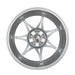 Stage Wheels Foushee Liquid Silver 18x9.5 5x114 38mm Offset 2015 - 2024 WRX / 2011 - 2021 STI - FOU3538518 - Subimods.com