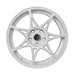 Stage Wheels Foushee White 18x9.5 5x114 38mm Offset 2015 - 2024 WRX / 2011 - 2021 STI - FOU3538511 - Subimods.com