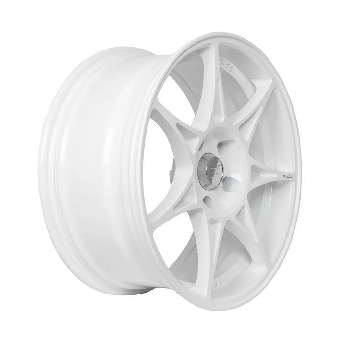Stage Wheels Foushee White 18x9.5 5x114 38mm Offset 2015 - 2024 WRX / 2011 - 2021 STI - FOU3538511 - Subimods.com