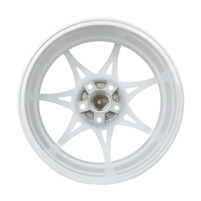 Stage Wheels Foushee White 18x9.5 5x114 38mm Offset 2015 - 2024 WRX / 2011 - 2021 STI - FOU3538511 - Subimods.com