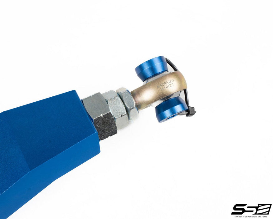 STANCE Suspension Rear Lower Control Arms V2.0 60mm Drop Blue 2015 - 2024 WRX / 2015 - 2021 STI / 2013 - 2024 BRZ/ 2022 - 2024 GR86 / 2013 - 2016 FR - S/ 2017 - 2020 GT86 - ST - 48 - Blue - Subimods.com