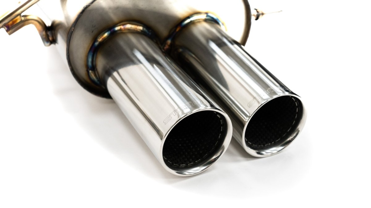 Stromung 3 Inch Catback w/ Dual Stainless Steel Tip 2002 - 2007 WRX / 2004 - 2007 STI - SW8023CB - Subimods.com