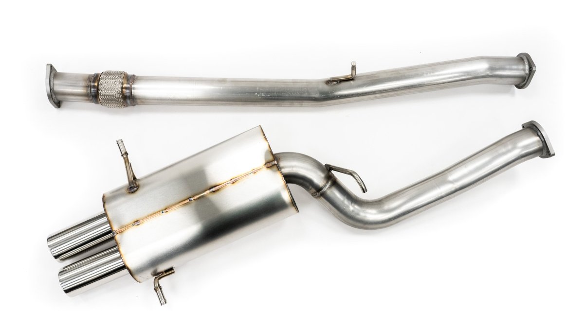 Stromung 3 Inch Catback w/ Dual Stainless Steel Tip 2002 - 2007 WRX / 2004 - 2007 STI - SW8023CB - Subimods.com