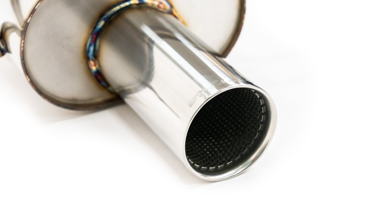 Stromung Axle Back With 3.5" Single Tip Muffler 2006 - 2007 Impreza 2.5i - SS8061 - Subimods.com