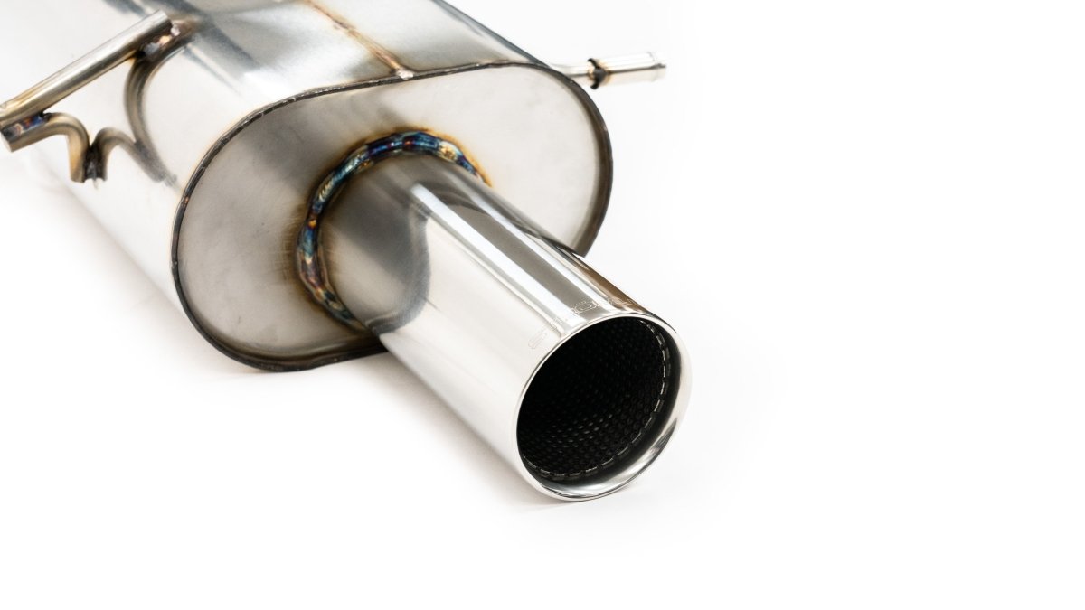 Stromung Single Tip Axle Back 1998 - 2005 Forester - SF898 - Subimods.com