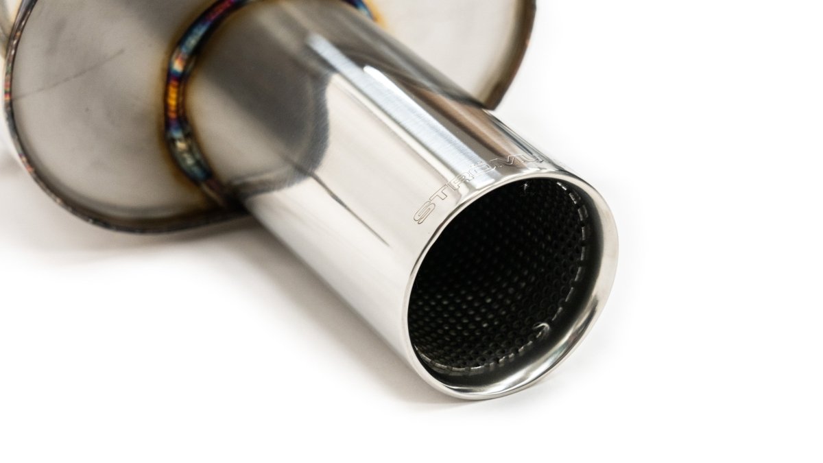 Stromung Single Tip Axle Back 1999 - 2005 Impreza - SS8981 - Subimods.com