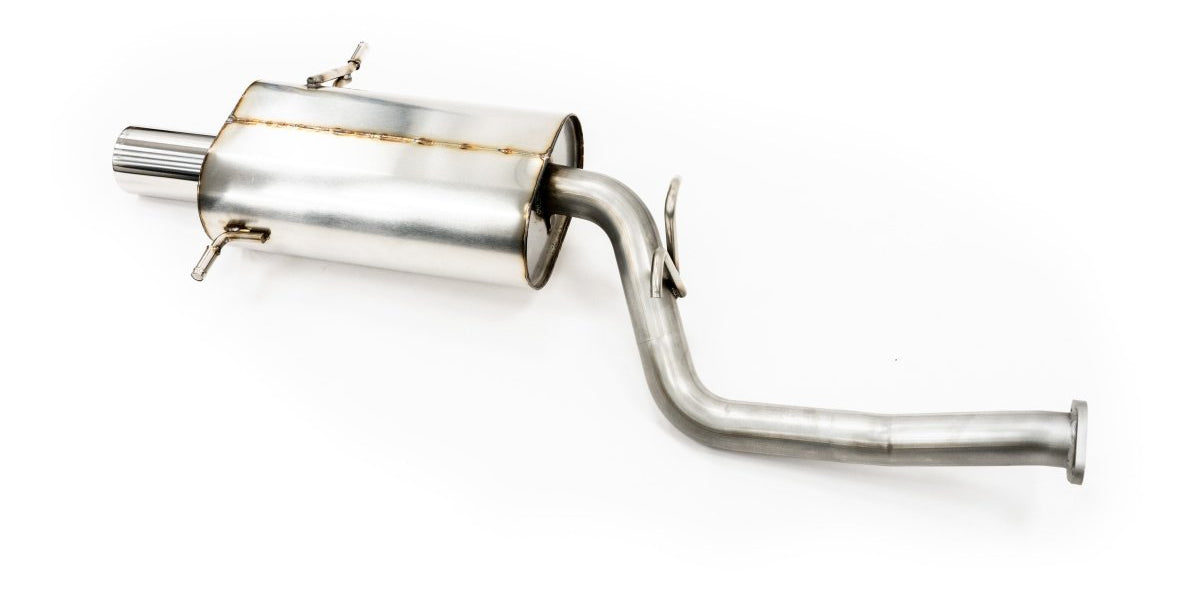 Stromung Single Tip Axle Back Exhaust for 1999-2005 Impreza