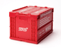Subaru JDM Mini Folding Container Medium Cherry Red - STSG25100340 - Subimods.com