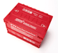 Subaru JDM Mini Folding Container Medium Cherry Red - STSG25100340 - Subimods.com