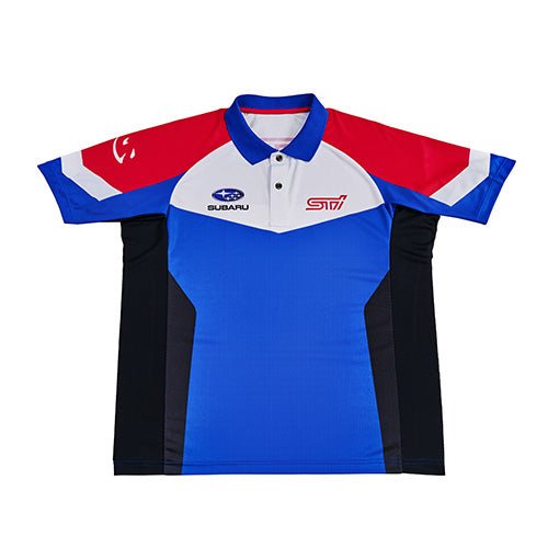 Subaru JDM STI 2025 Edition Team Polo Shirt - STSG24100470 - Subimods.com