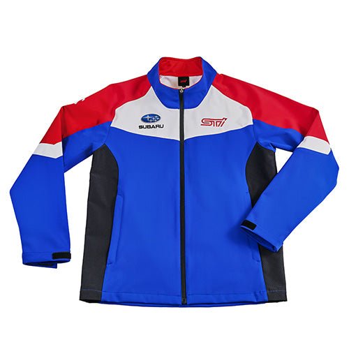 Subaru Softshell Jacket Subaru JDM STI 2025 Soft Shell Jacket - Performance Team — Subimods.com