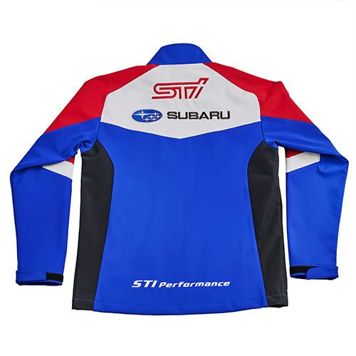 Subaru Softshell Jacket Subaru JDM STI 2025 Soft Shell Jacket - Performance Team — Subimods.com