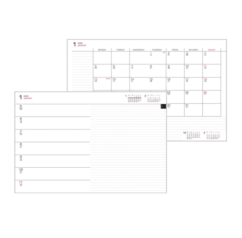 Subaru JDM STI 2026 Diary - STSG25100500 - Subimods.com