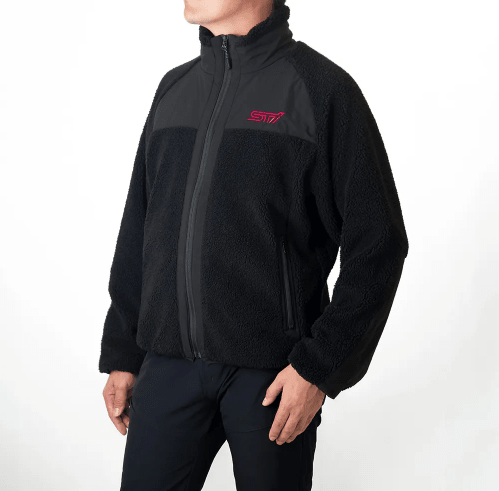 Subaru JDM STI Boa Fleece Jacket - STSG25100410 - Subimods.com
