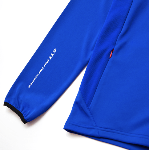 Subaru JDM STI Dry Zip Hoodie Blue - STSG23100281 - Subimods.com